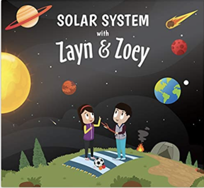 ZZ-  Zayn and Zoey Solar System  - Space Adventure